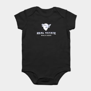 Ninja Real Estate Agent Baby Bodysuit